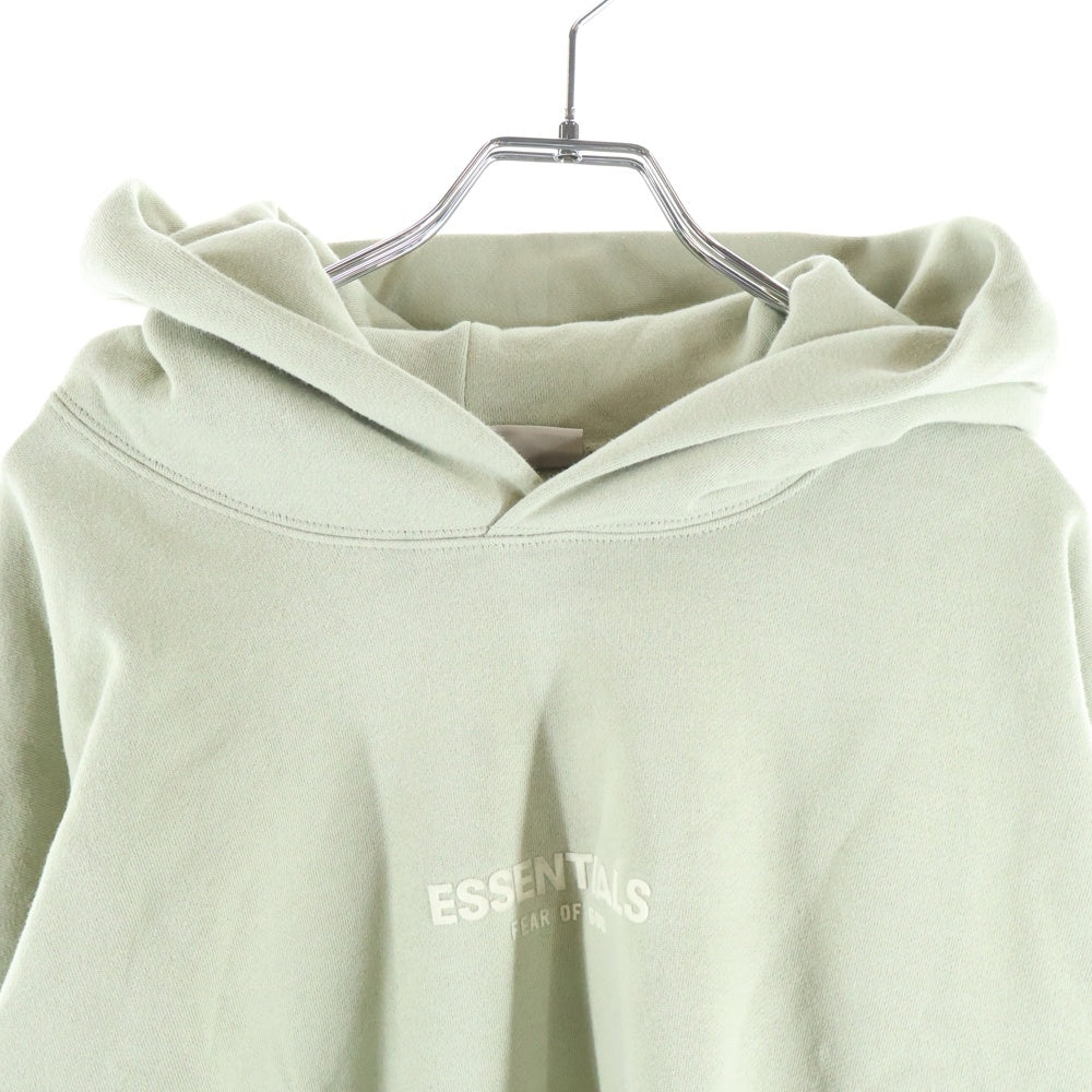 FEAR OF GOD ESSENTIALS(フィアオブゴッド エッセンシャルズ) HOODIE フェルトロゴ プルオーバースウェットパーカー フーディー グリーン