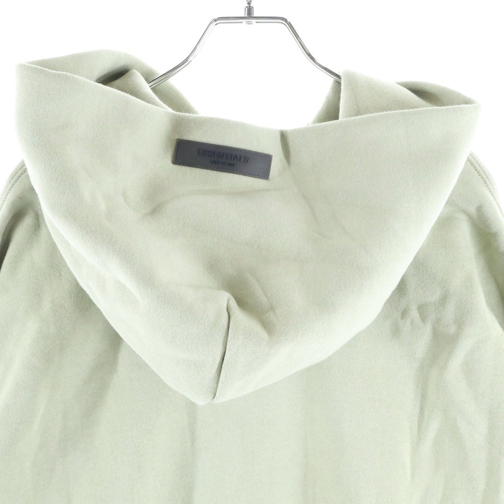 FEAR OF GOD ESSENTIALS(フィアオブゴッド エッセンシャルズ) HOODIE フェルトロゴ プルオーバースウェットパーカー フーディー グリーン