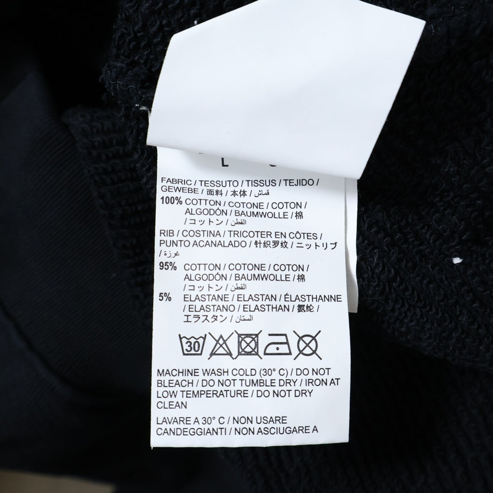 OFF-WHITE(オフホワイト) 19SS Summer Over Sweatshirt クルーネックスウェットトレーナー ブラック OMBA025R19B97009