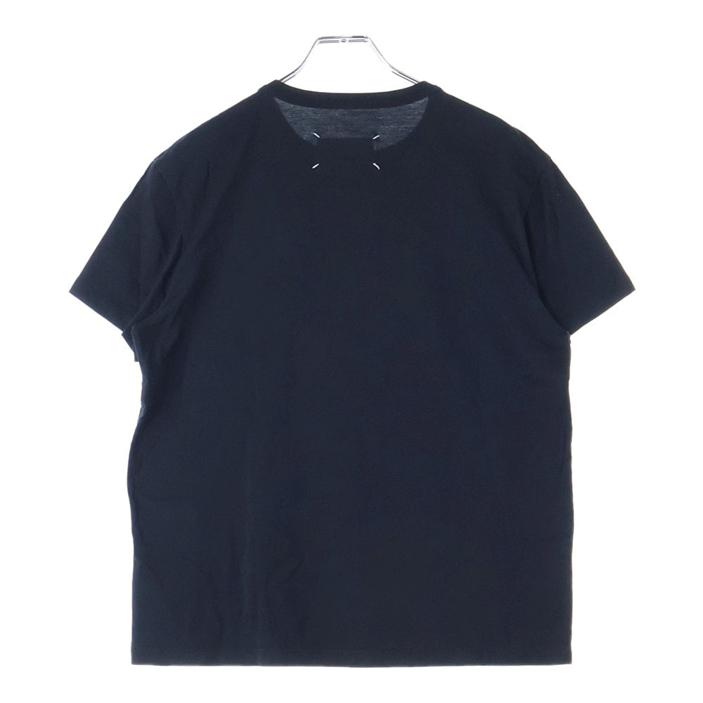 Maison Margiela 1 10(メゾンマルジェラ 1 10) 23SS T-Shirt ロゴ刺繍 半袖Tシャツ ブラック S50GC0684 S22816