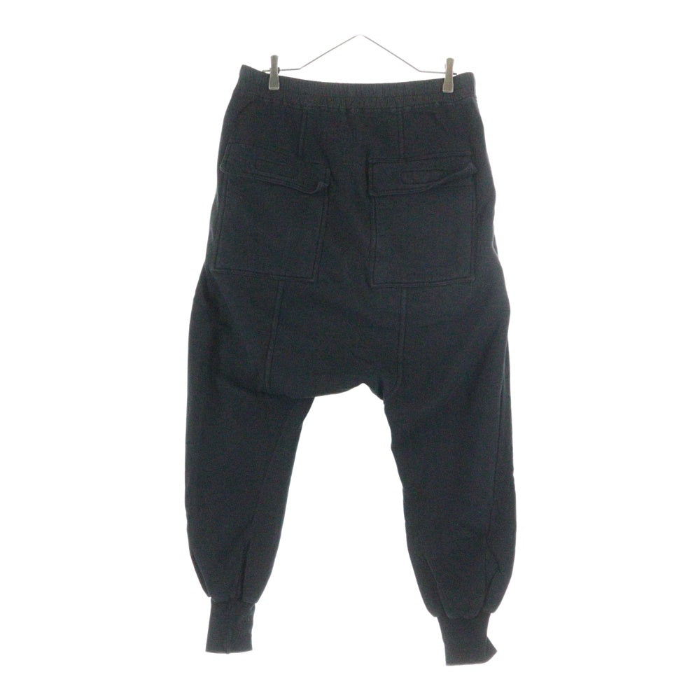 DRKSHDW(ダークシャドウ) 17SS Prisoner Sweatpants プリズナー ドローストリング スウェットパンツ ブラック DU17S5394-F