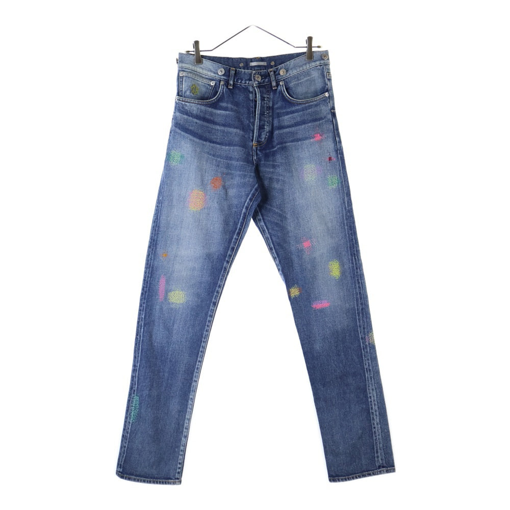 Christian Dior(クリスチャンディオール) 19SS Denim Pants 刺繍デニムパンツ 923D41Z7576