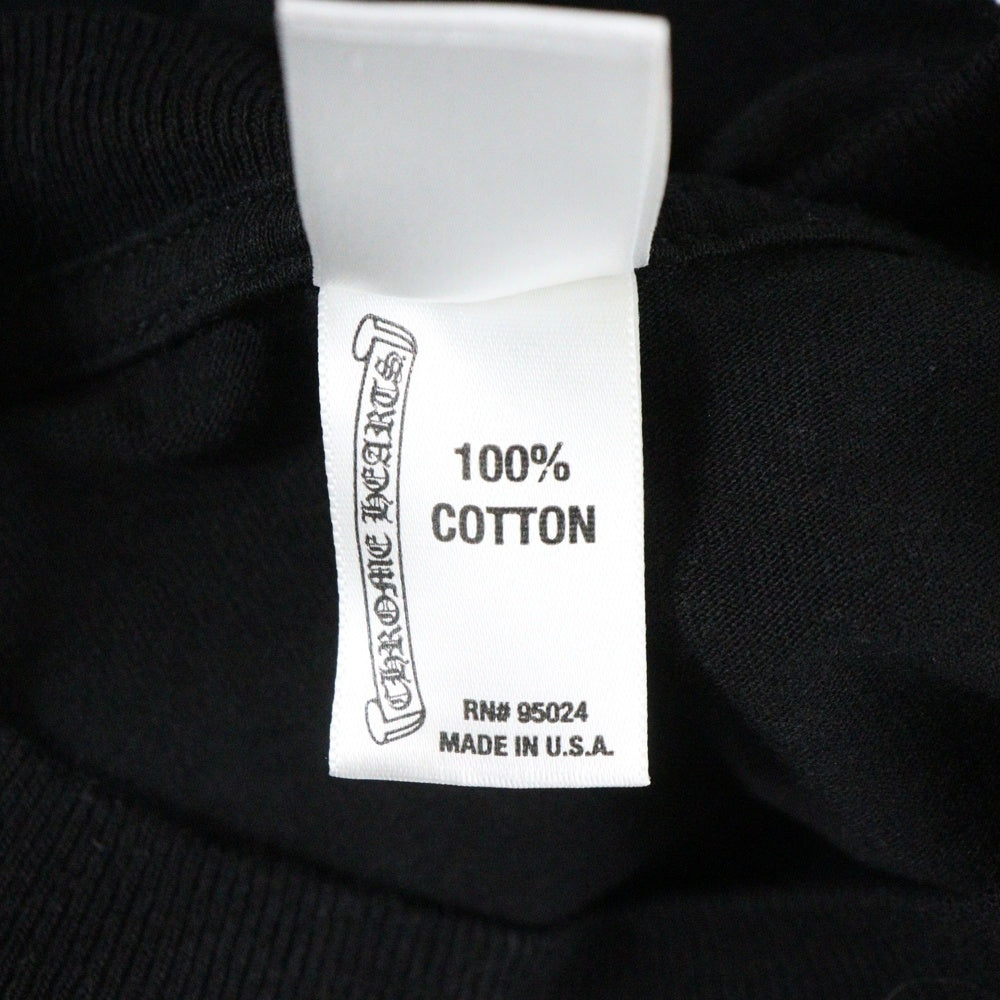 CHROME HEARTS(クロムハーツ) CH T-SHIRT LTD LOS ANGELS ロサンゼルス限定 ホースシュープリント 半袖Tシャツ ブラック