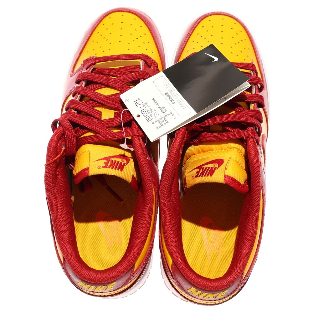 NIKE(ナイキ) DUNK LOW RETRO MIDAS GOLD ダンク レトロ マイダス ローカットスニーカー イエロー/レッド US8/26cm DD1391-701
