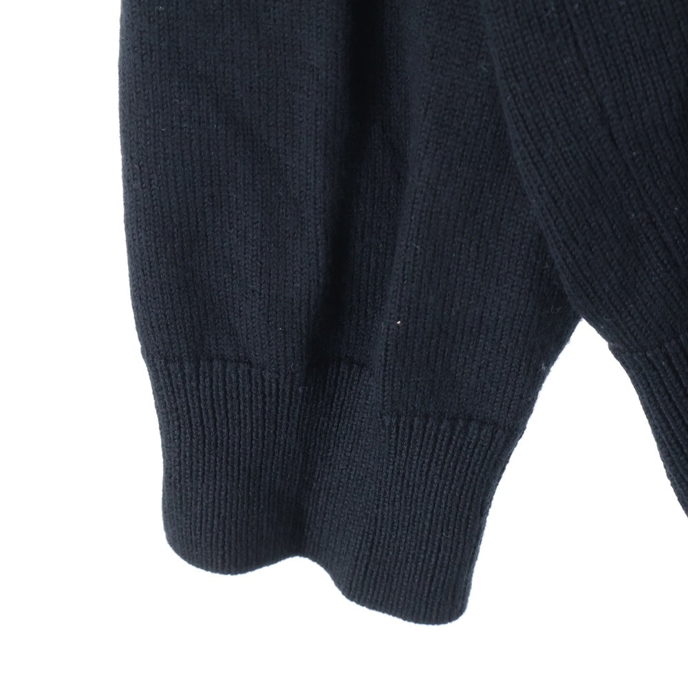 BALENCIAGA(バレンシアガ) 22SS PARIS LOGO CREW NECK KNIT パリスロゴ クルーネック ニット ブラック 682005 T1624