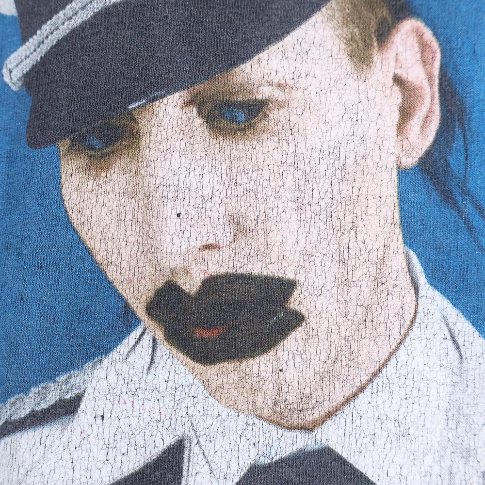 VINTAGE(ヴィンテージ) 99s MARILYN MANSON GROTESK BURLESK TOUR マリリンマンソン グロテスク バーレスク Tシャツ 半袖 カットソー ブラック