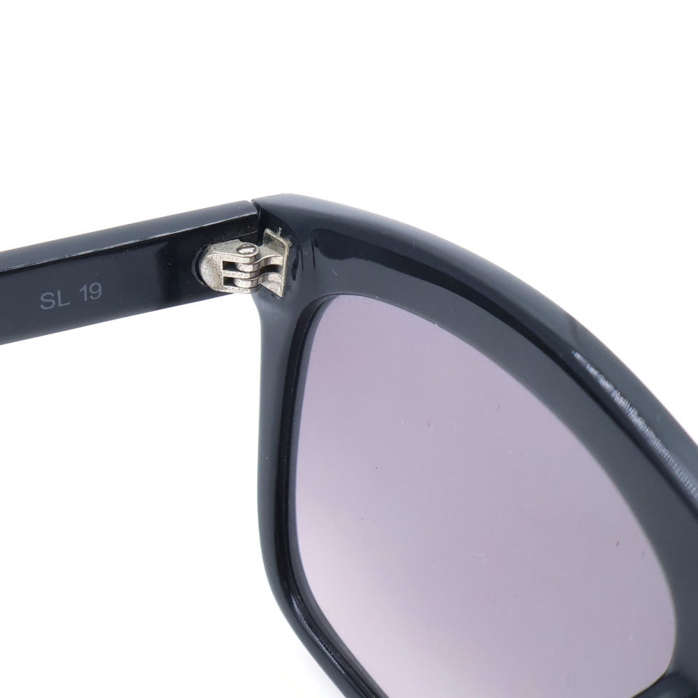 SAINT LAURENT PARIS(サンローランパリ) Sunglasses ウェリントンサングラス 眼鏡 アイウェア ブラック SL19