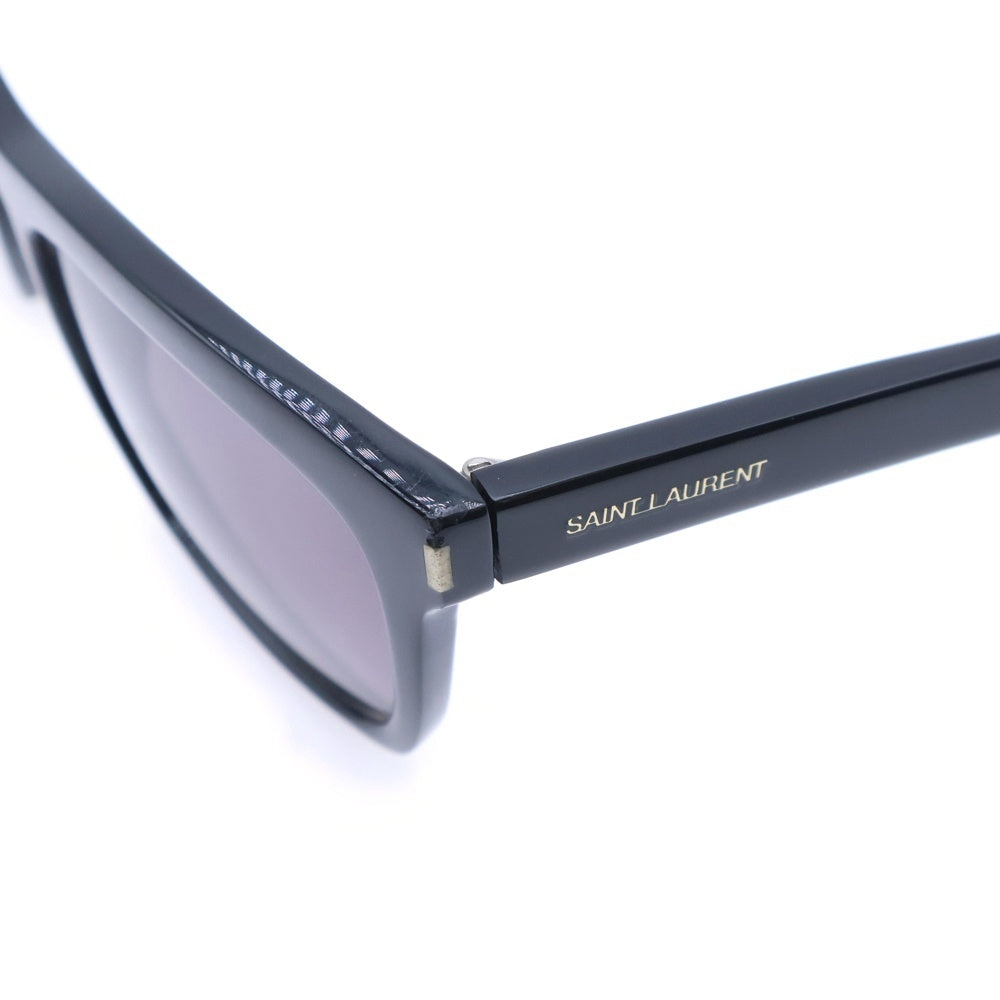 SAINT LAURENT PARIS(サンローランパリ) Sunglasses ウェリントンサングラス 眼鏡 アイウェア ブラック SL19