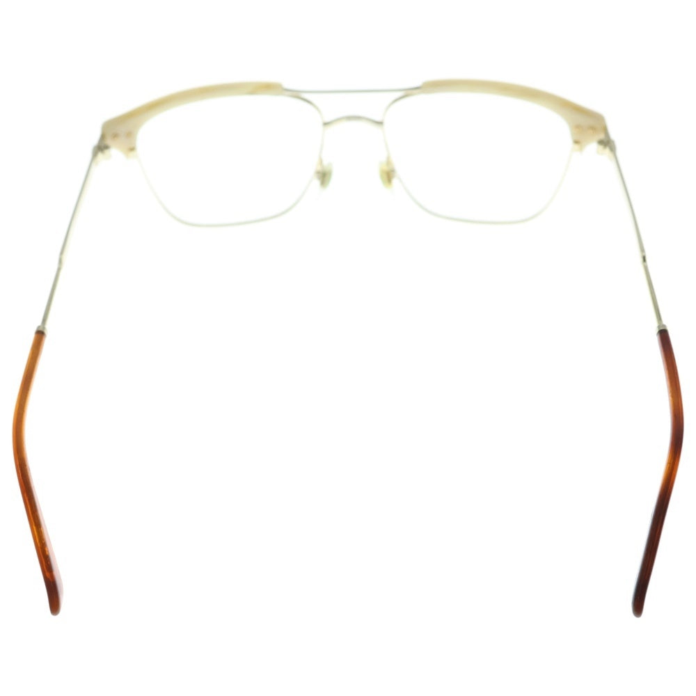 GUCCI(グッチ) Glasses スクエアフレーム 眼鏡 アイウェア ゴールド GG0241S