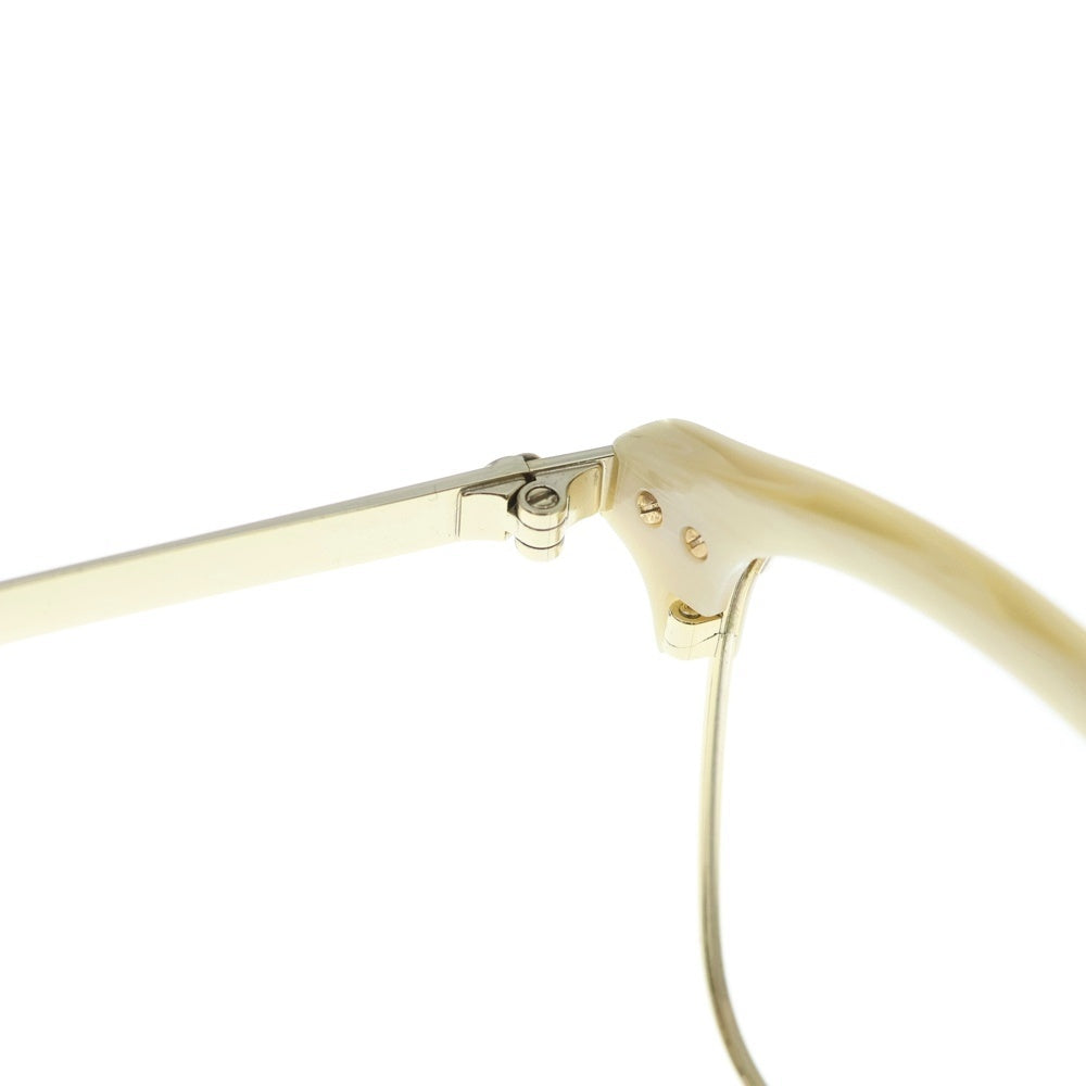 GUCCI(グッチ) Glasses スクエアフレーム 眼鏡 アイウェア ゴールド GG0241S