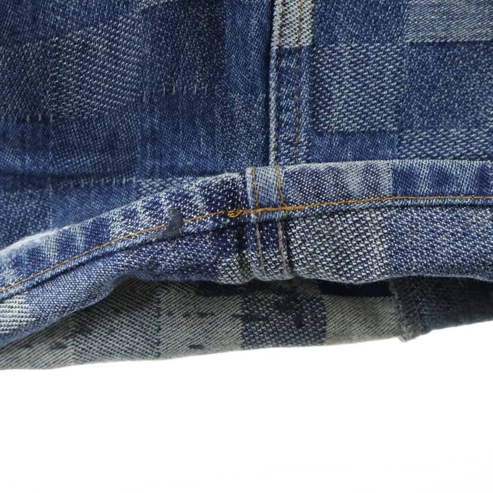LOUIS VUITTON(ルイヴィトン) 24SS Damier Skate Denim Pants ダミエ スケーターデニムパンツ インディゴ RM241 GCO HQD87W