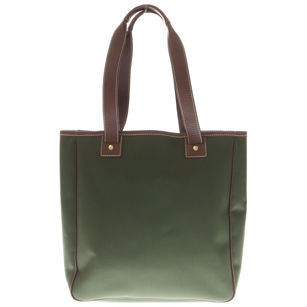 HUNTING WORLD(ハンティングワールド) Tote Bag ロゴパッチ トートバッグ カーキ