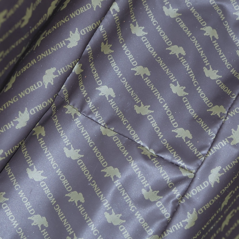 HUNTING WORLD(ハンティングワールド) Tote Bag ロゴパッチ トートバッグ カーキ