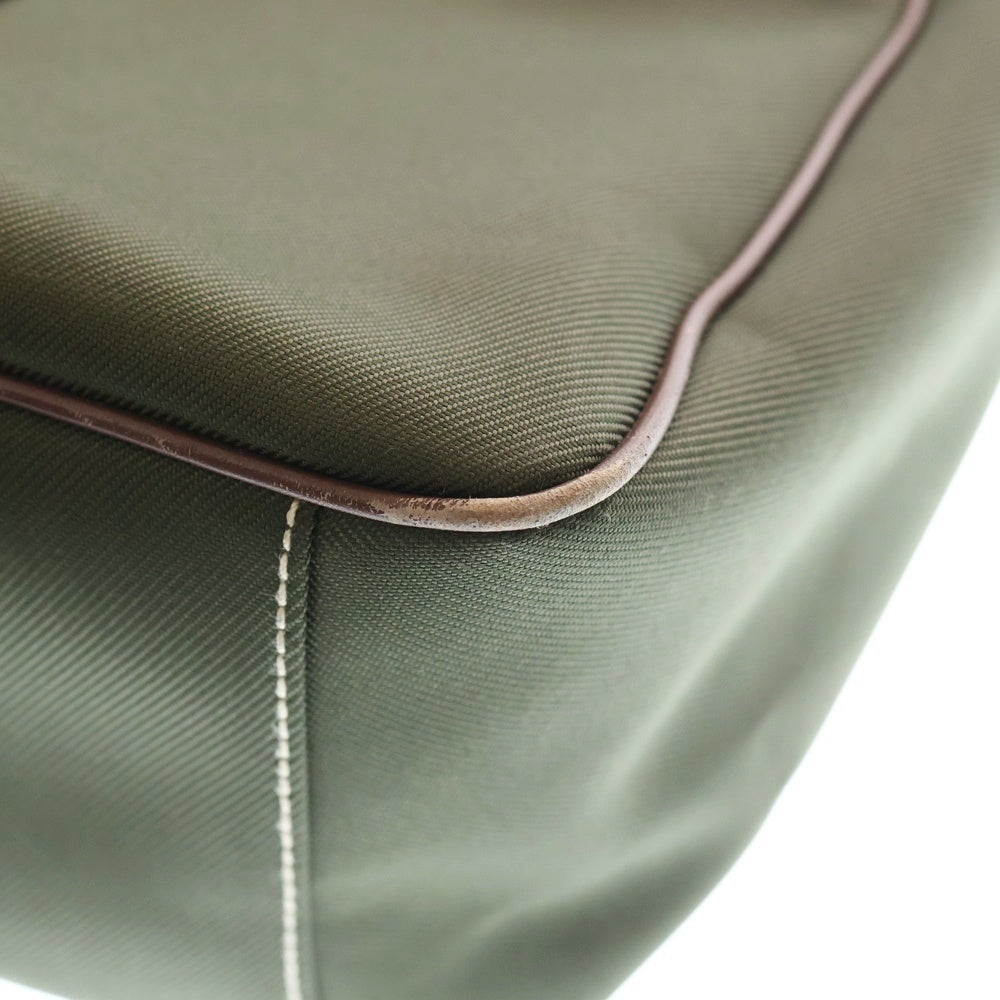 HUNTING WORLD(ハンティングワールド) Tote Bag ロゴパッチ トートバッグ カーキ