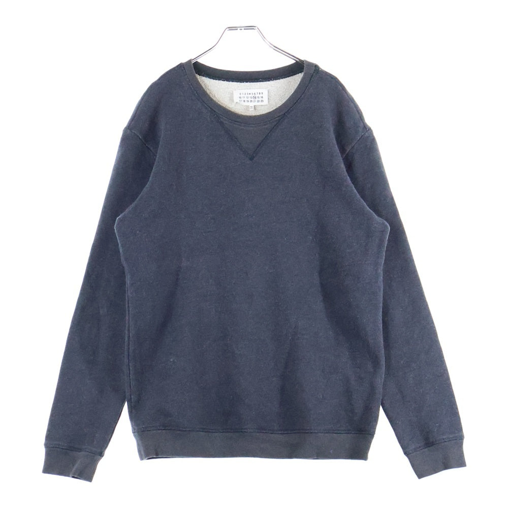 Maison Margiela 14(メゾンマルジェラ) 14AW Sweatshirt アームパッチ クルーネックスウェットトレーナー グレー S30GU0013 S25209