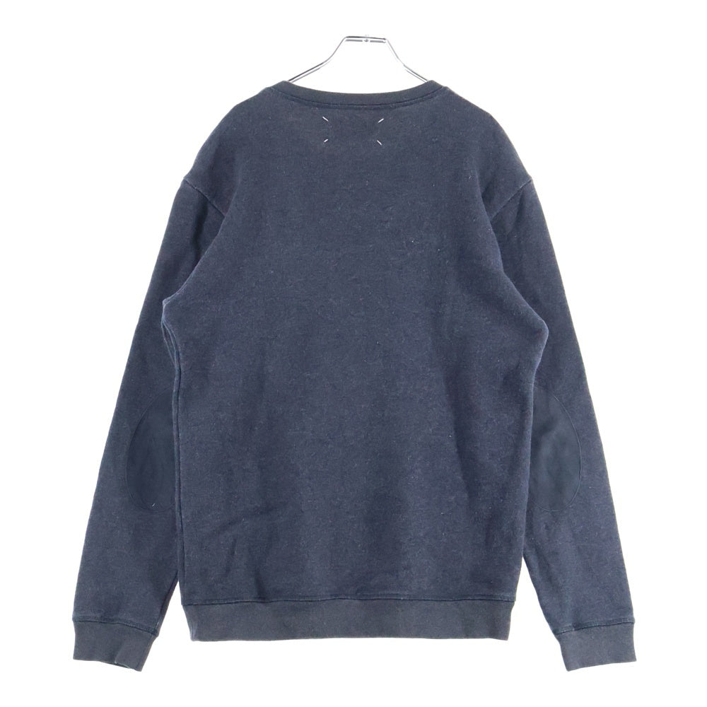 Maison Margiela 14(メゾンマルジェラ) 14AW Sweatshirt アームパッチ クルーネックスウェットトレーナー グレー S30GU0013 S25209