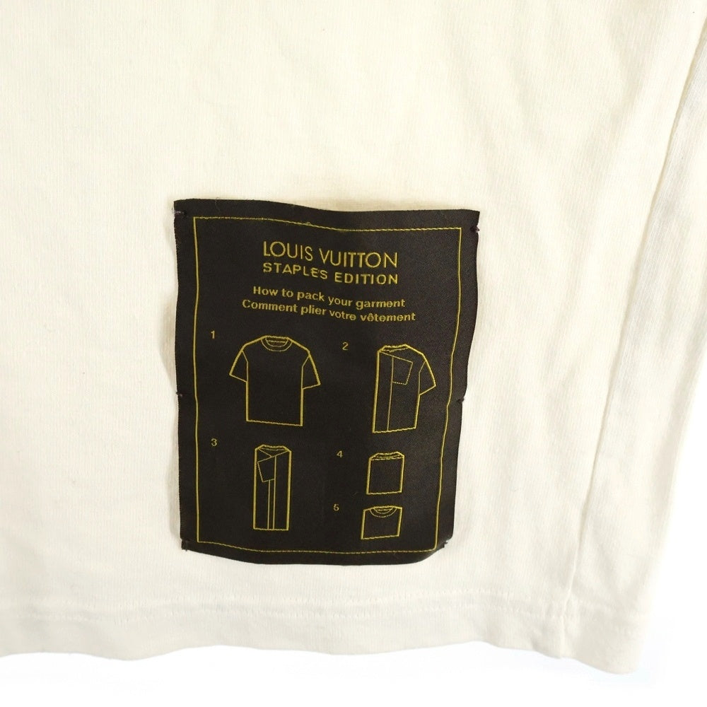 LOUIS VUITTON(ルイヴィトン) 21SS Inside Out T-Shirt インサイドアウト 半袖Tシャツ ホワイト RM211Q JYN HUY47W
