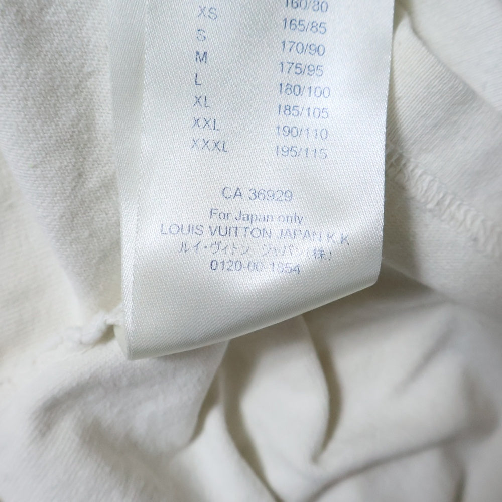 LOUIS VUITTON(ルイヴィトン) 21SS Inside Out T-Shirt インサイドアウト 半袖Tシャツ ホワイト RM211Q JYN HUY47W