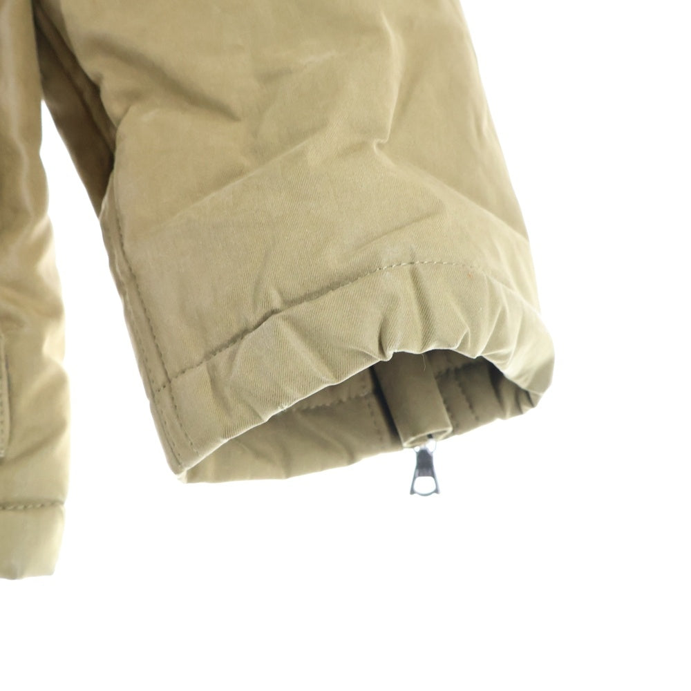 A.P.C(アーペーセー) ボア切替 オイルドコットンジャケット ブラウン 24311-23001