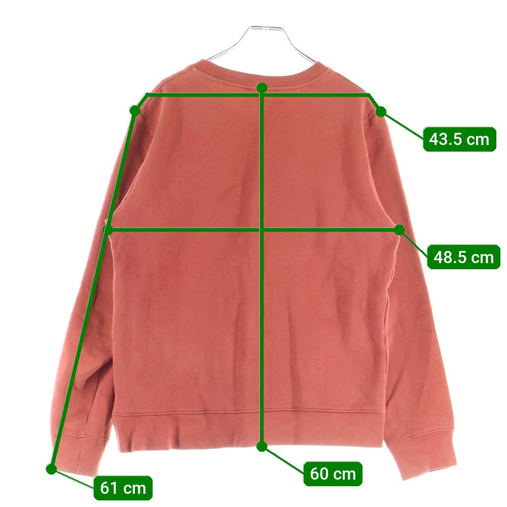 A.P.C(アーペーセー) Varsity Sweatshirt クルーネックスウェットトレーナー レッド