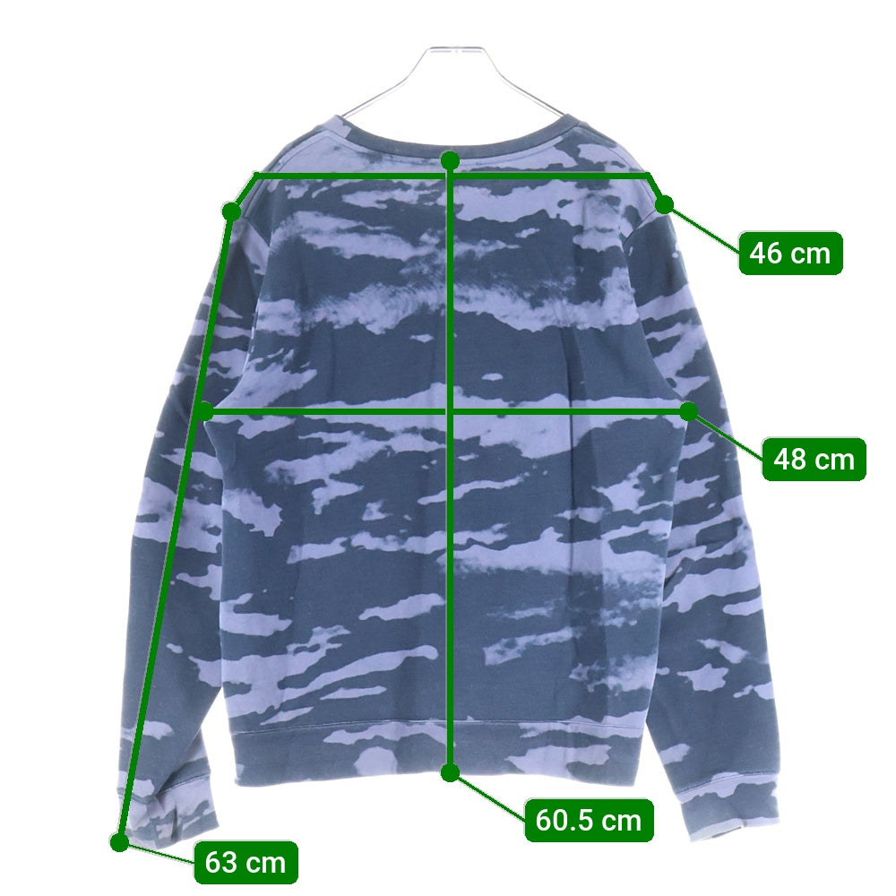 A.P.C(アーペーセー) Tie DieSweatshirt タイダイクルーネックスウェットトレーナー ネイビー