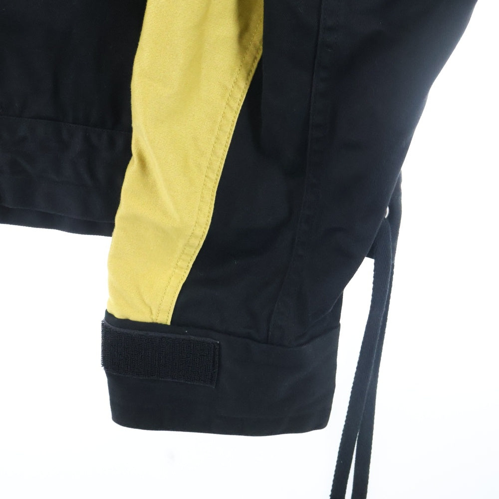 FACETASM(ファセッタズム) HOODIE JACKET ジップアップ フーデッドジャケット パーカー ブラック PIPPA-JK-M02