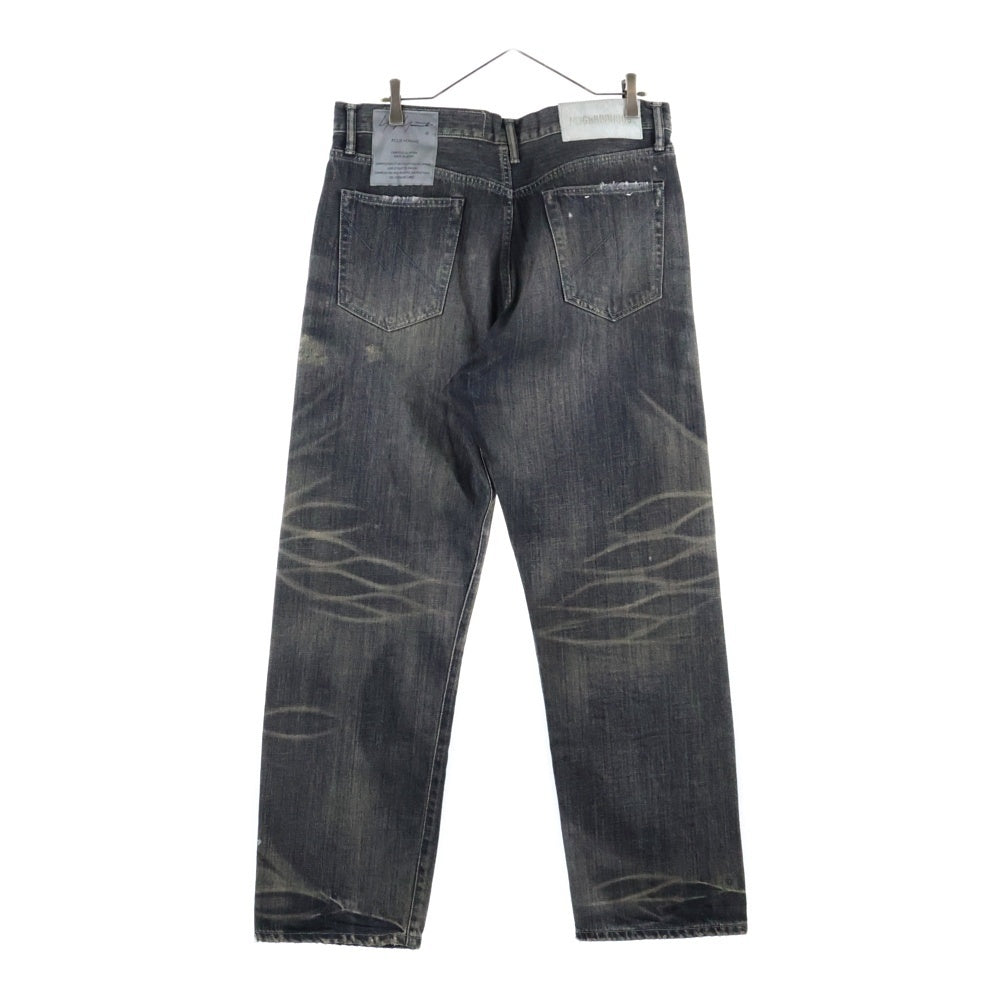 Yohji Yamamoto POUR HOMME(ヨウジヤマモト プールオム) 24AW ×NEIGHBORHOOD SAVAGE DENIM DP BASIC PANTS ネイバーフッド デニムパンツ インディゴ HP-P93-055/242XBYYN-PTM01S