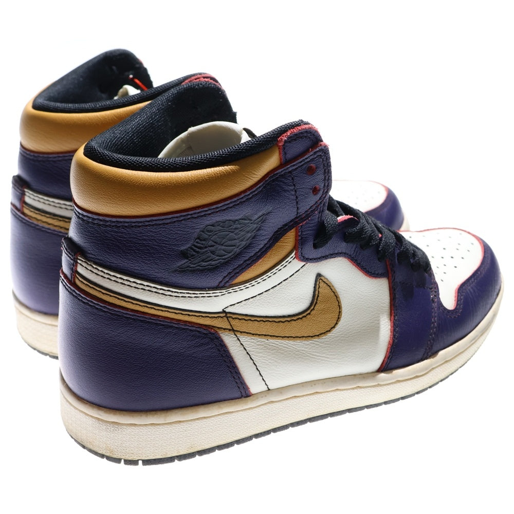 NIKE(ナイキ) AIR JORDAN 1 RETRO HIGH OG エアジョーダン1 ディフィアント レイカーズ シカゴ ハイカットスニーカー マルチ US8.5/26.5cm CD6578-507