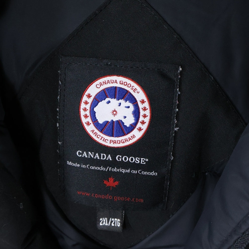 CANADA GOOSE(カナダグース) Russell Down Parka ラッセルパーカー ダックダウンジャケット ブラック 8502MR
