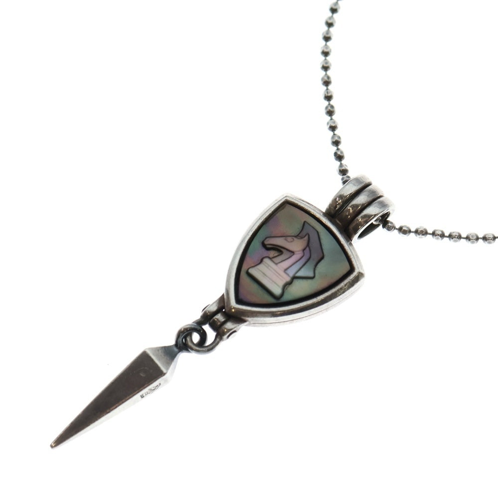 PUERTA DEL SOL(プエルタ デル ソル) Shield Sword Necklace シールドソードネックレス シルバー