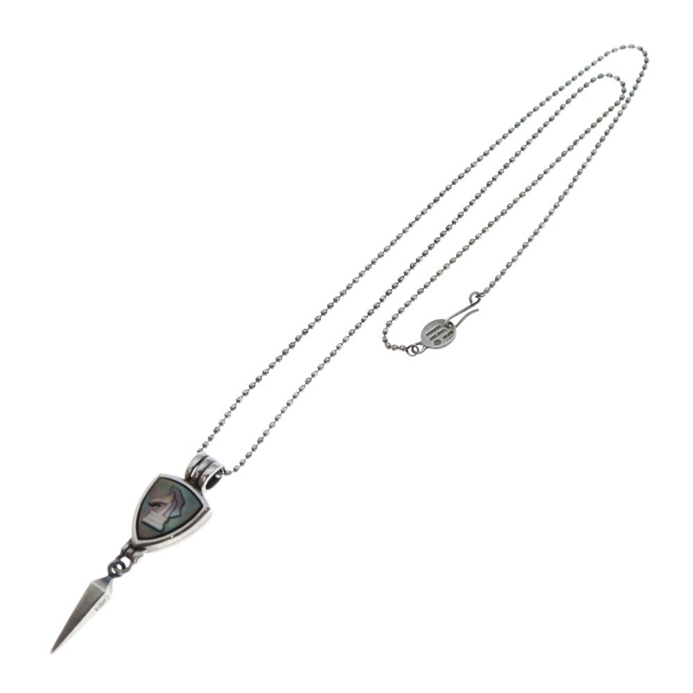 PUERTA DEL SOL(プエルタ デル ソル) Shield Sword Necklace シールドソードネックレス シルバー