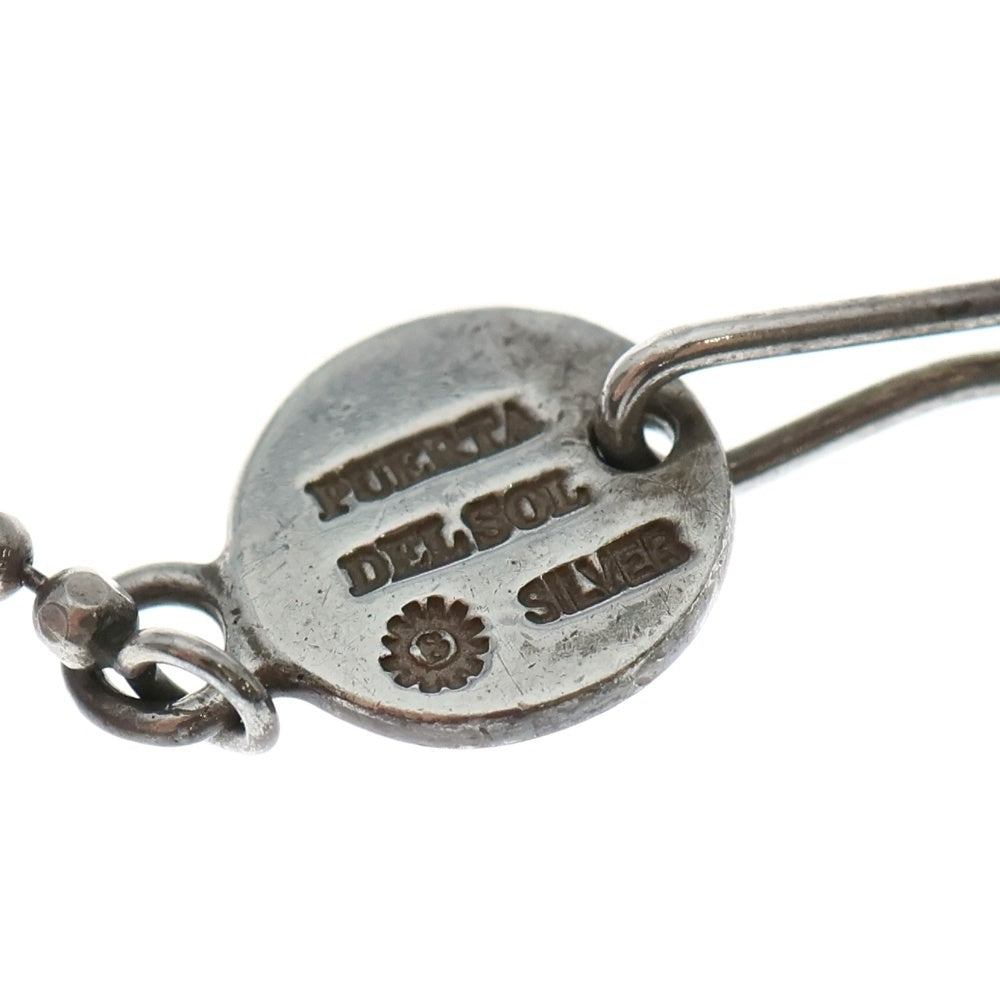 PUERTA DEL SOL(プエルタ デル ソル) Shield Sword Necklace シールドソードネックレス シルバー