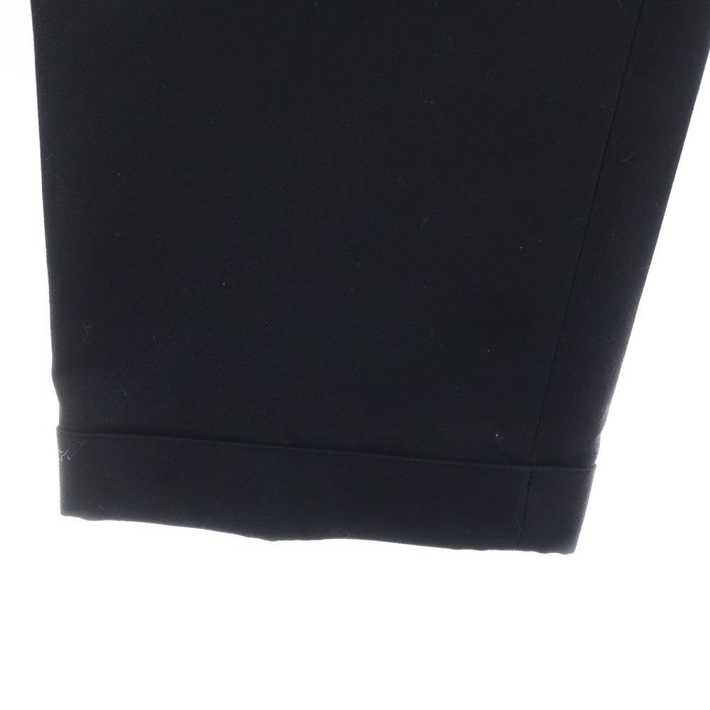 WACKO MARIA(ワコマリア) CLOTH DORMEUIL Wool Pants ウールトラウザーズパンツ ブラック