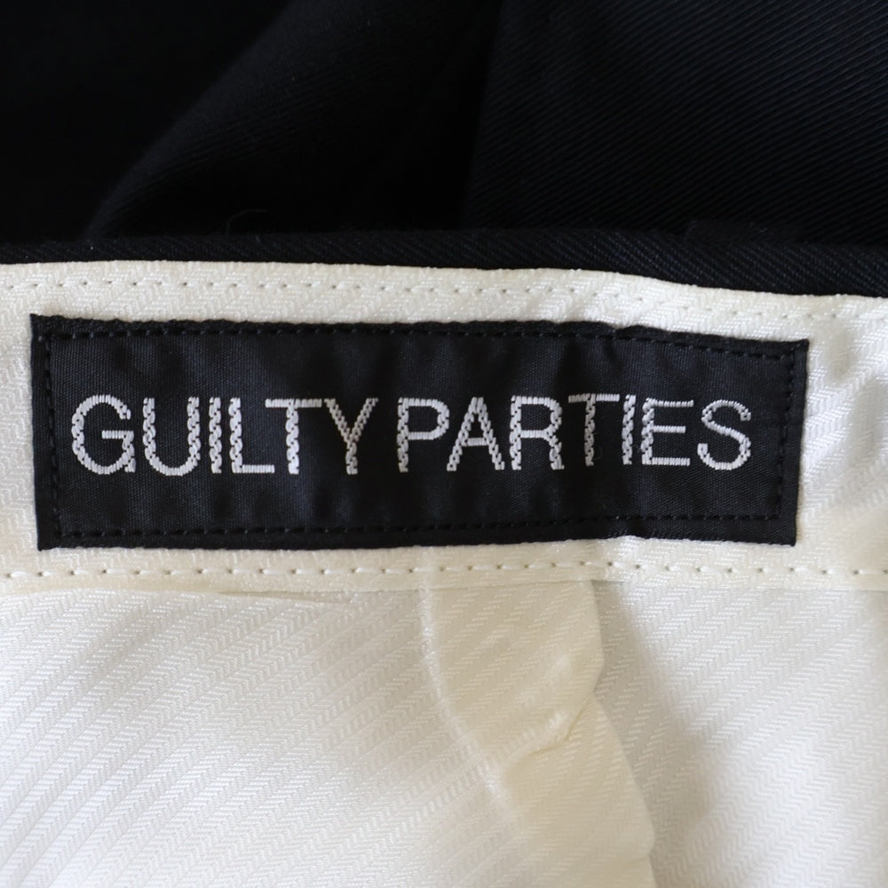 WACKO MARIA(ワコマリア) CLOTH DORMEUIL Wool Pants ウールトラウザーズパンツ ブラック