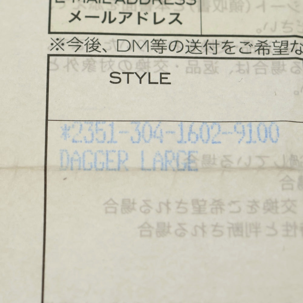 CHROME HEARTS(クロムハーツ) LARGE DAGGER ラージダガーペンダントトップ シルバー BCA282