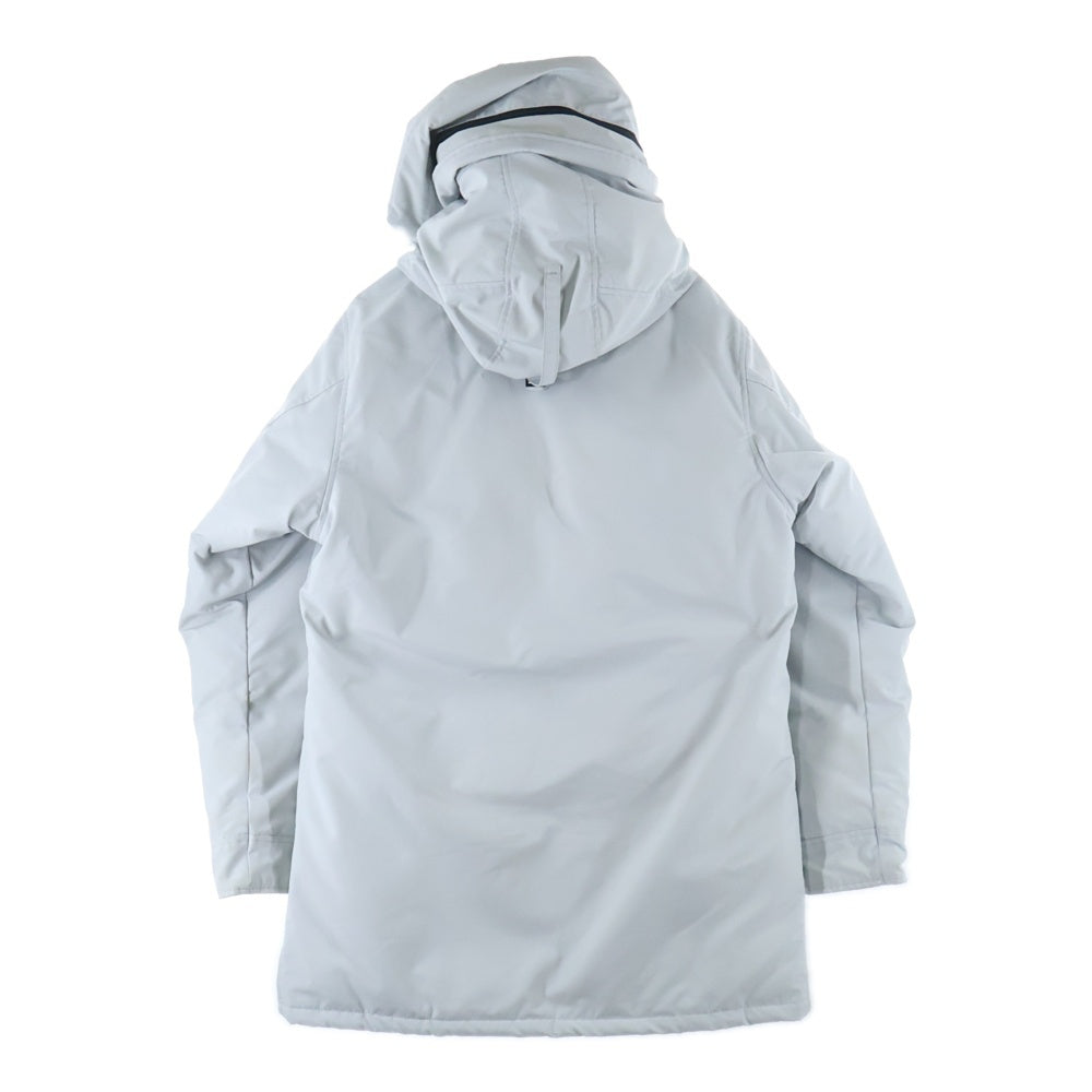 CANADA GOOSE(カナダグース) BLACK LABEL LANGFORD PARKA ラングフォード ロゴワッペン ダウンジャケット グレー