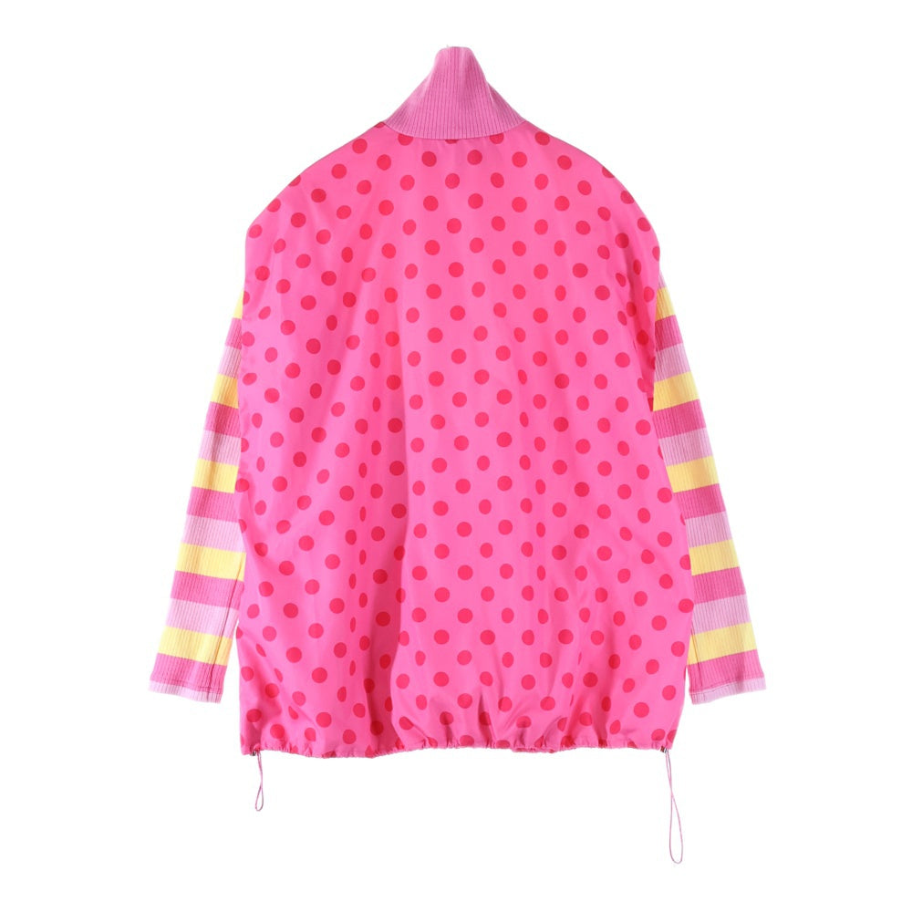 Ans Dotsloevner(アンス ドッツローヴナー) 25SS Big Pocket Outer ナイロンジャケット ピンク レディース