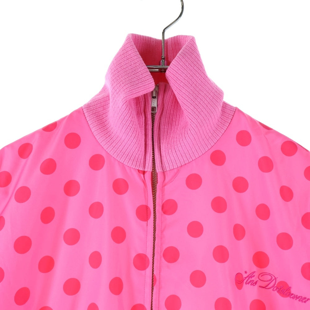 Ans Dotsloevner(アンス ドッツローヴナー) 25SS Big Pocket Outer ナイロンジャケット ピンク レディース