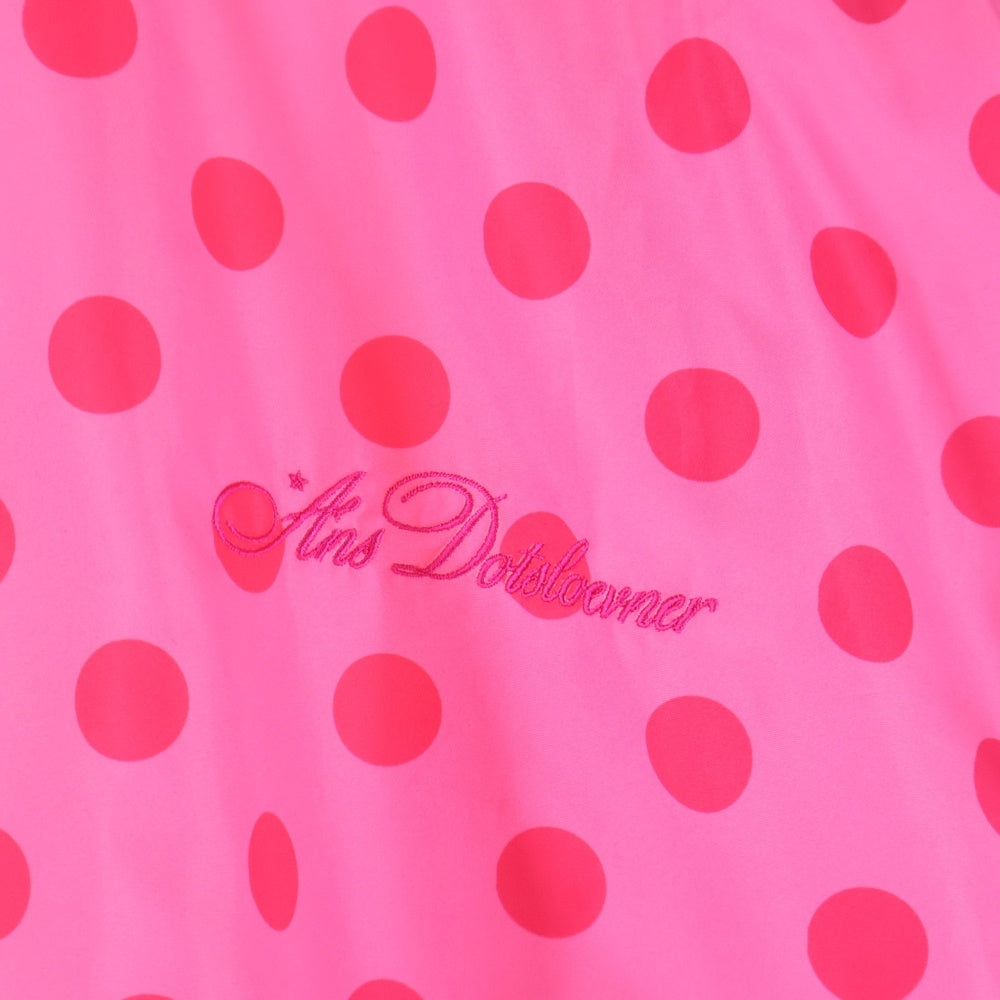 Ans Dotsloevner(アンス ドッツローヴナー) 25SS Big Pocket Outer ナイロンジャケット ピンク レディース