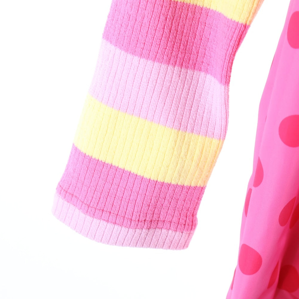 Ans Dotsloevner(アンス ドッツローヴナー) 25SS Big Pocket Outer ナイロンジャケット ピンク レディース