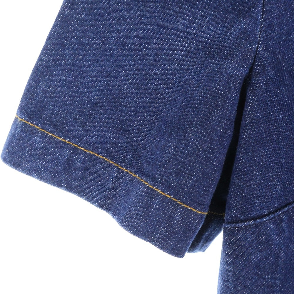 GUCCI(グッチ) Denim Dress 刺繍デニムドレス ワンピース インディゴ レディース 828556 XDDBR