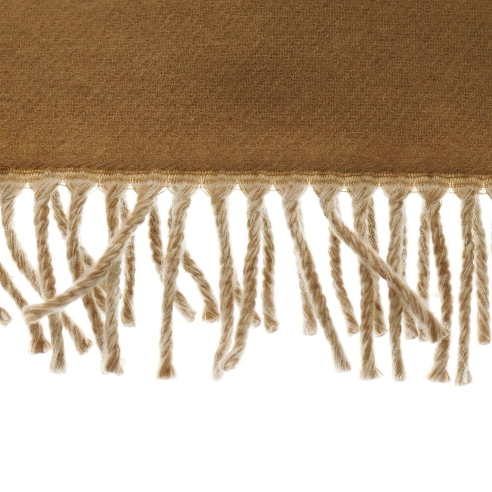 GUCCI(グッチ) Wool Cashmere Scarf カシミヤ混 ウールスカーフ マフラー ベージュ 715497 3GB02