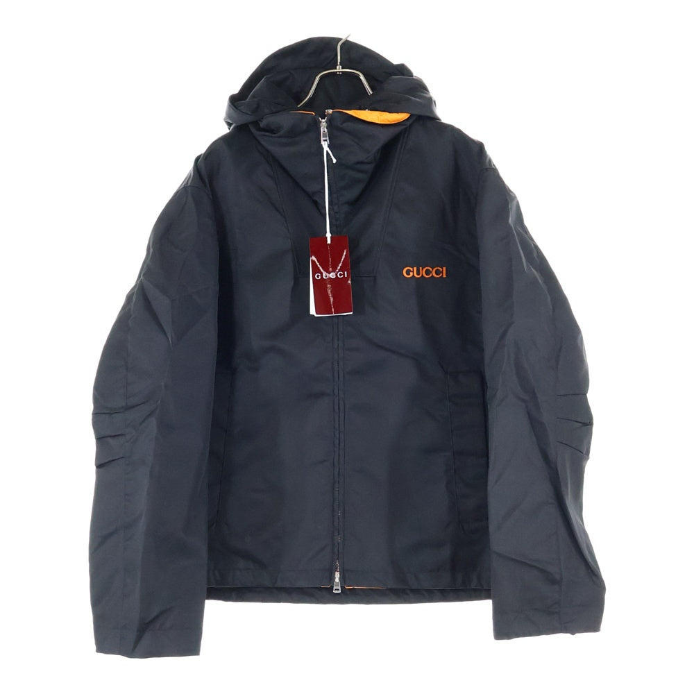 GUCCI(グッチ) Nylon Twill Jacket ロゴ刺繍ナイロンツイルジャケット