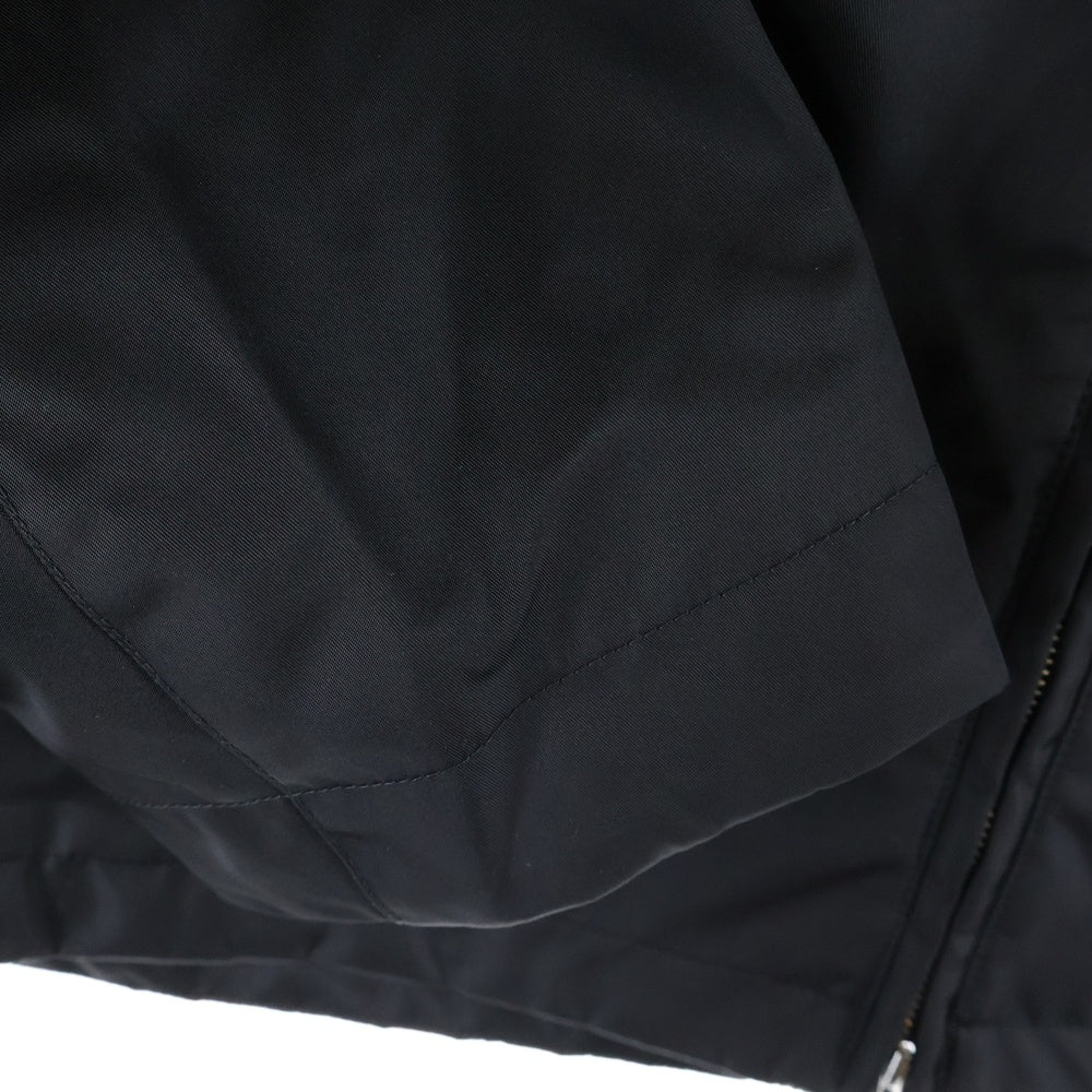GUCCI(グッチ) Nylon Twill Jacket ロゴ刺繍ナイロンツイルジャケット ブラック 804964 ZAQ7F