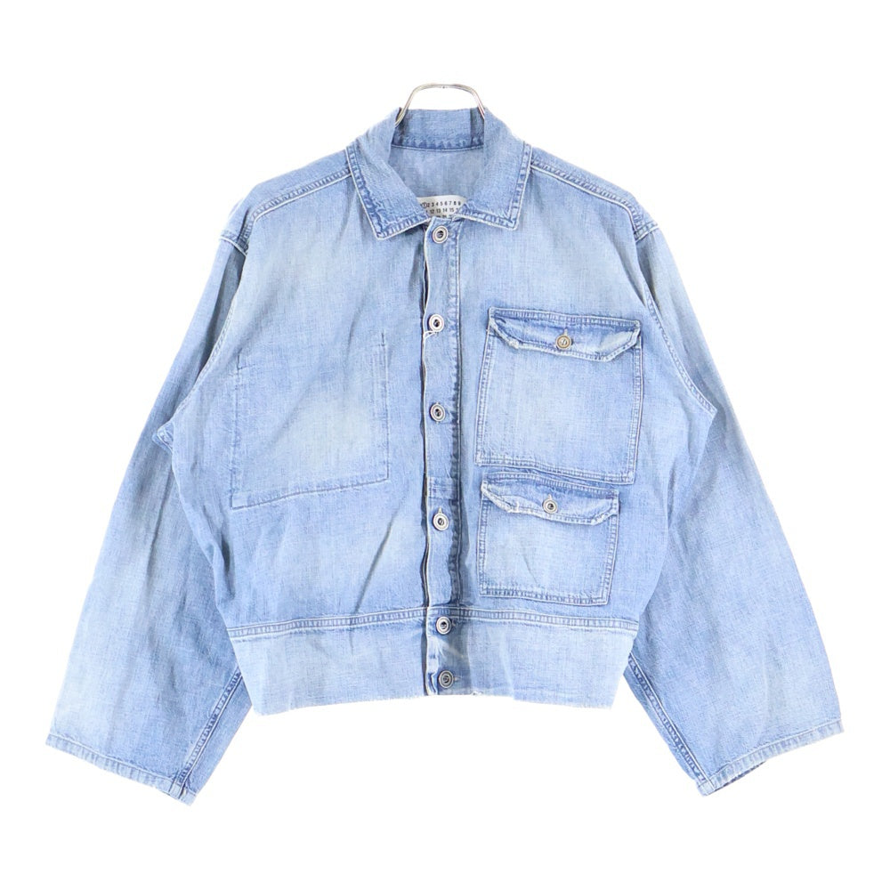 希少新品未使用maison margielaマルジェラデニムジャケット/ Maison Margiela 1 10(メゾンマルジェラ 1 10) Denim Trucker Jacket