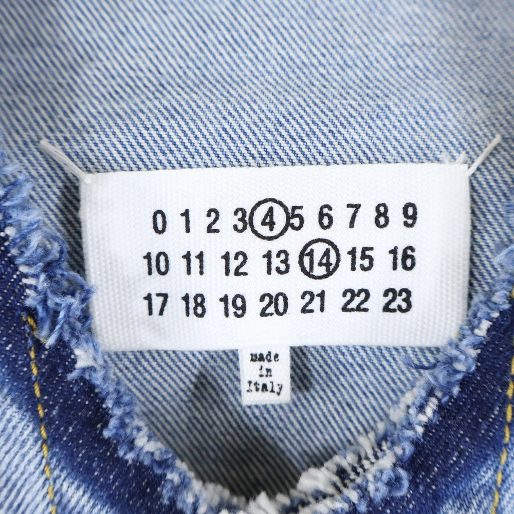 Maison Margiela 14(メゾンマルジェラ) DENIM SPORTS JACKET デニム スポーツ ジャケット インディゴ SI1AM0006