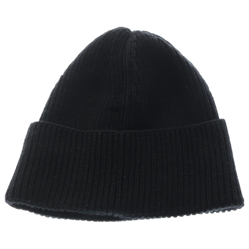 Y-3(ワイスリー) LOGO BEANIE ロゴ刺繍 ビーニー ニット帽 ブラック IP1857