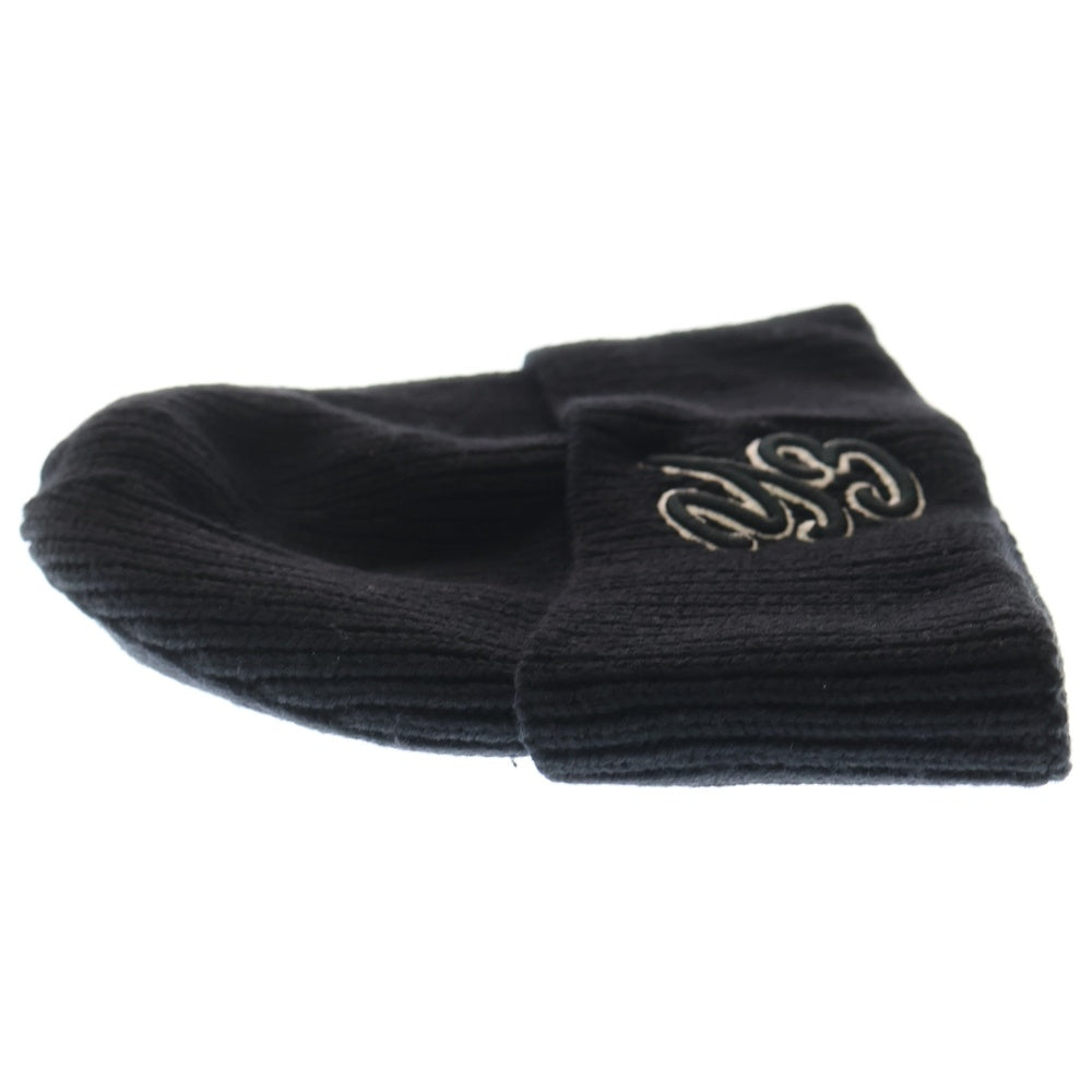 Y-3(ワイスリー) LOGO BEANIE ロゴ刺繍 ビーニー ニット帽 ブラック IP1857