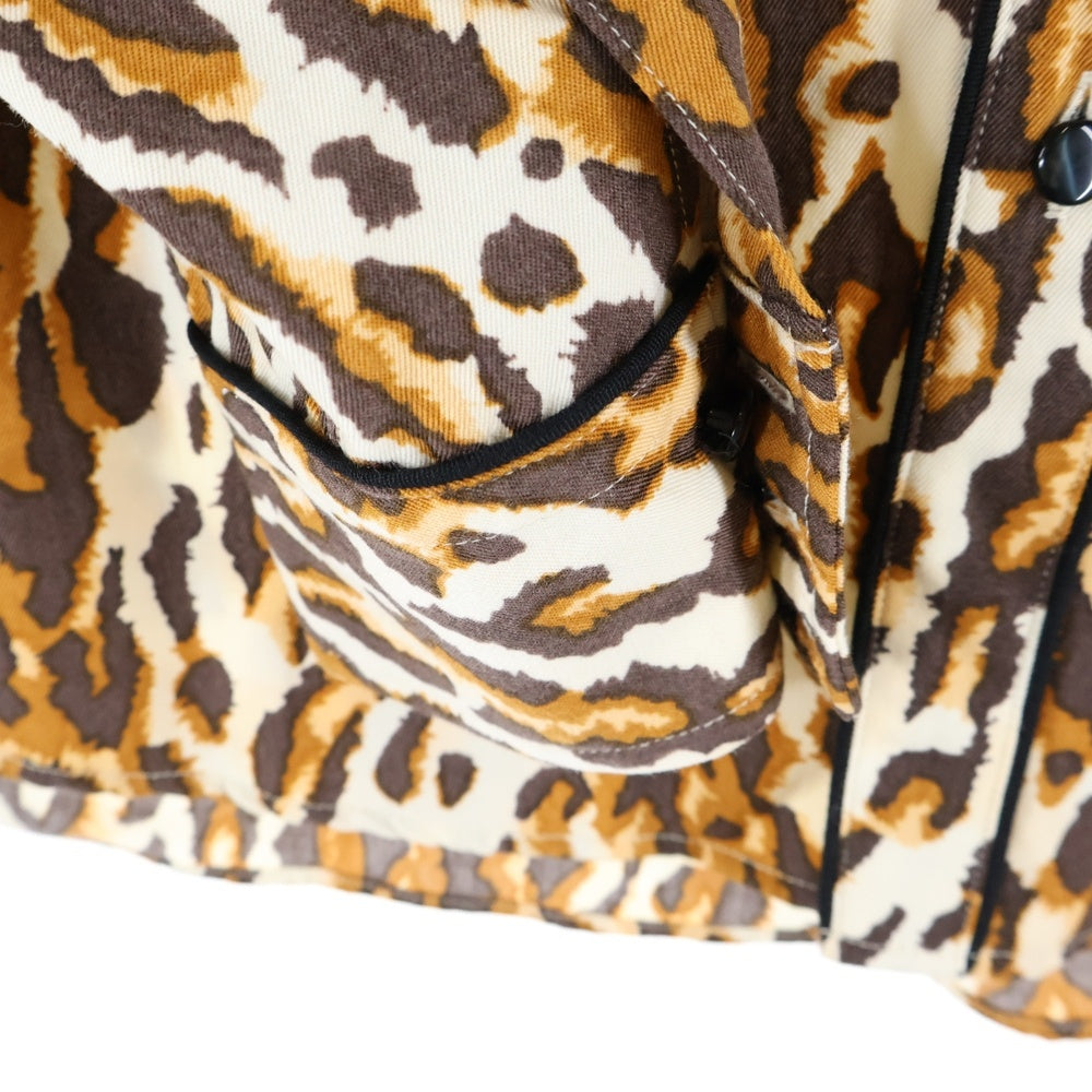 WACKO MARIA(ワコマリア) ×WOLF'S HEAD WESTERN SHIRT L/S ウルフズヘッド ウエスタン 長袖シャツ ブラウン