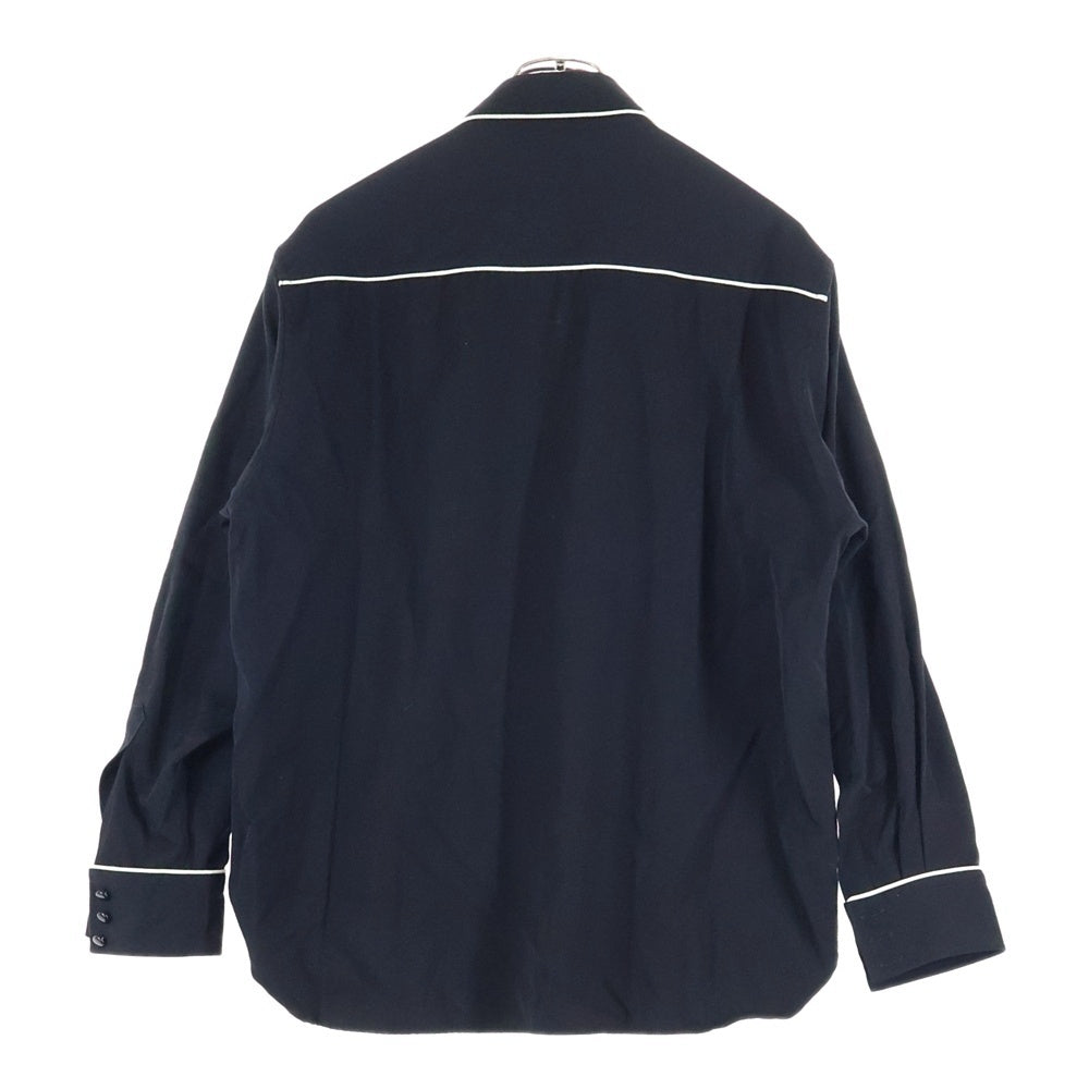WACKO MARIA(ワコマリア) ×WOLF'S HEAD WESTERN SHIRT L/S ウルフズヘッド ウエスタン 長袖シャツ ブラック